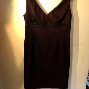 Burgundy Sleeveless Dress
